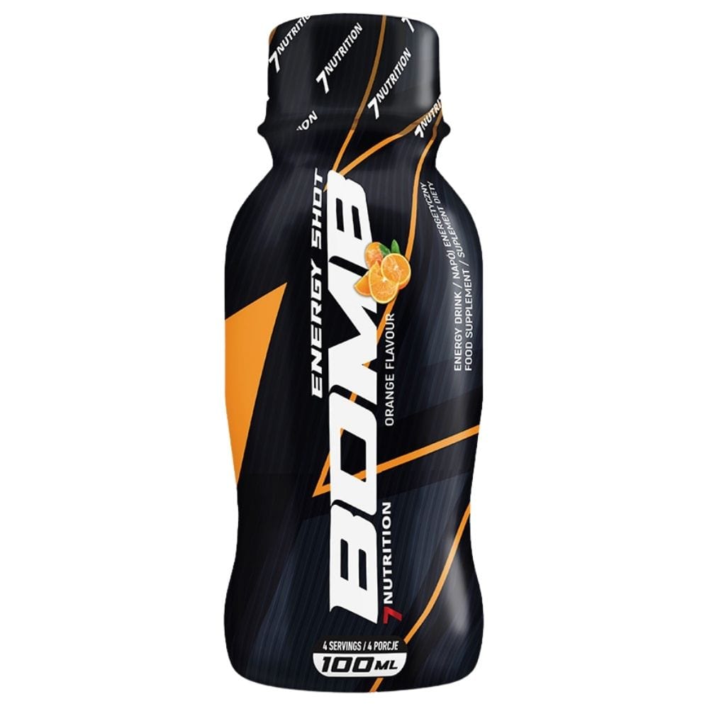 7Nutrition BOMB Energy Shot, Orange - 100 ml