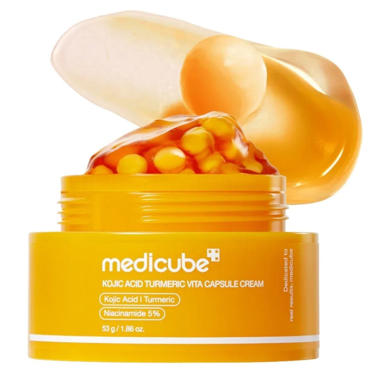Creme em cápsulas Medicube com ácido kójico, curcuma e vitamina - 53 g
