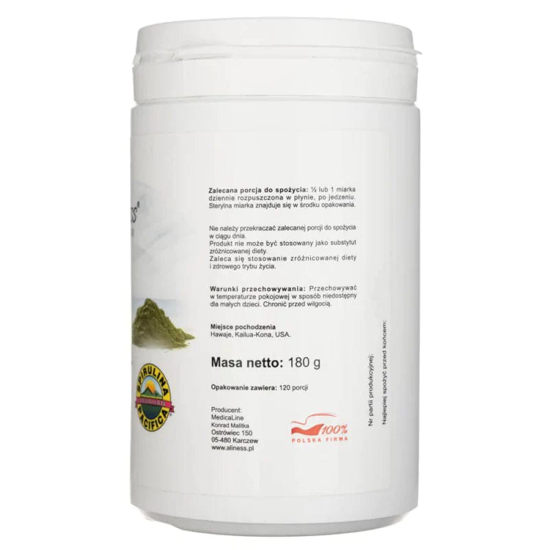 Aliness Spirulina Hawaii, powder - 180 g