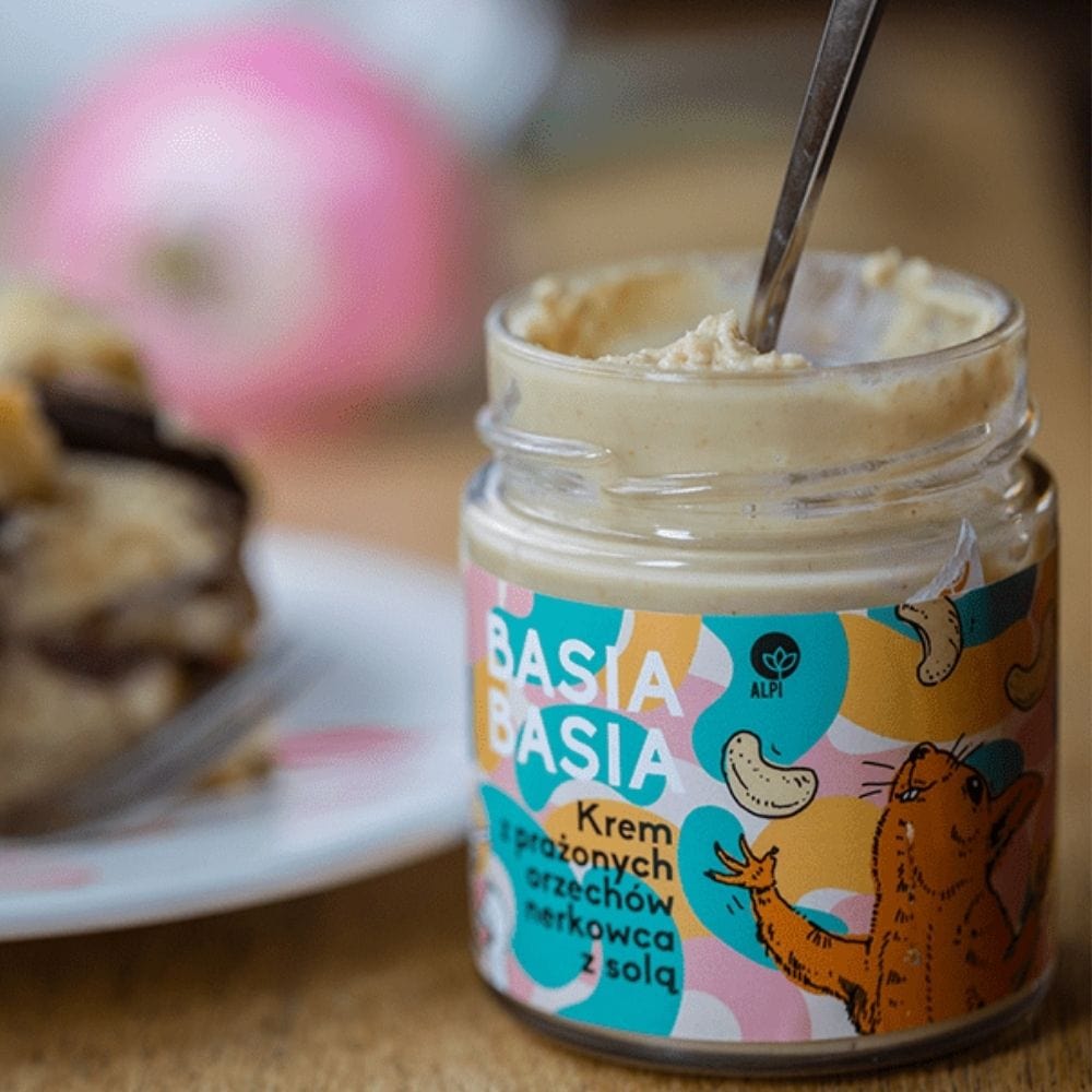 Alpi Basia Basia Cream of Roasted Cashew Nuts with Salt - 210 g