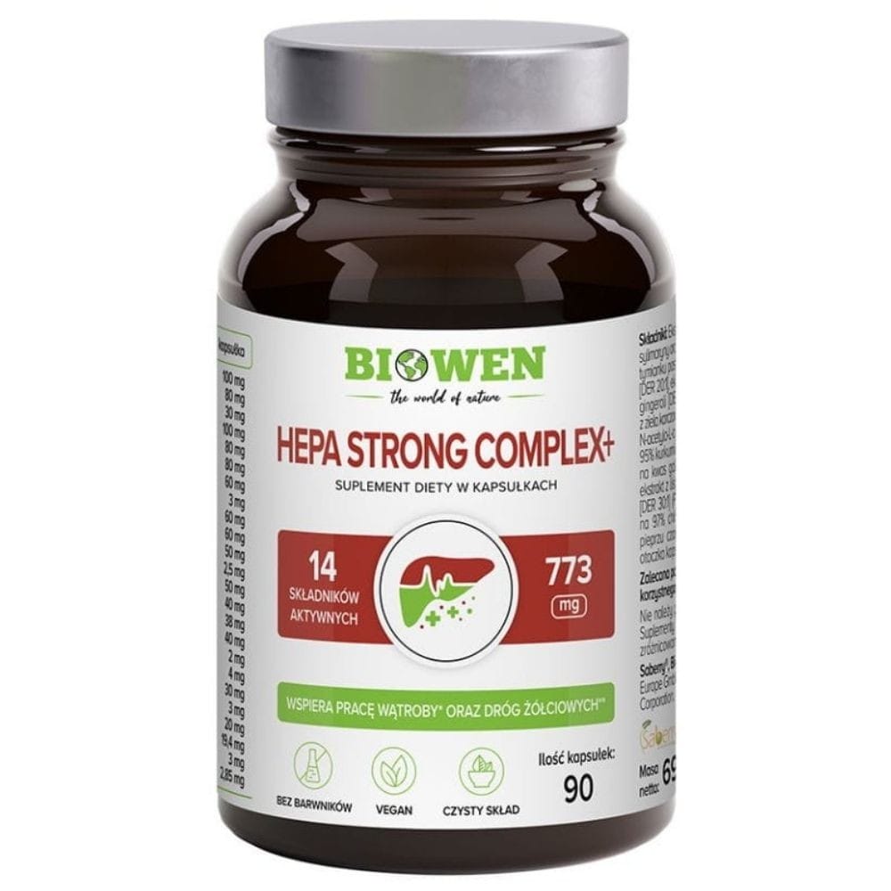 Biowen Hepa Strong Complex+ - 90 Capsules