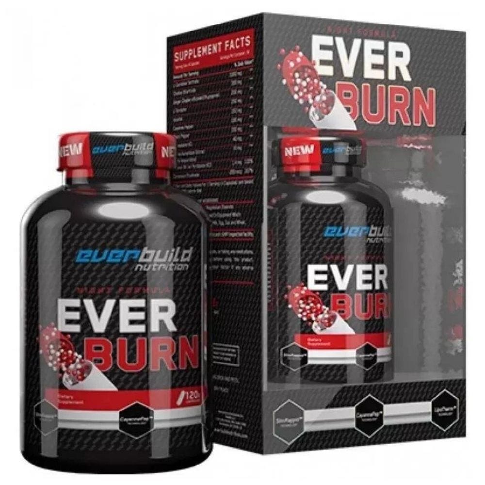 Everbuild Nutrition Ever Burn, Night Formula - 120 Capsules