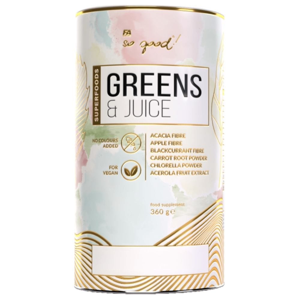 Fitness Authority so good!® Greens & Juice Superfoods, Lemon - 360 g