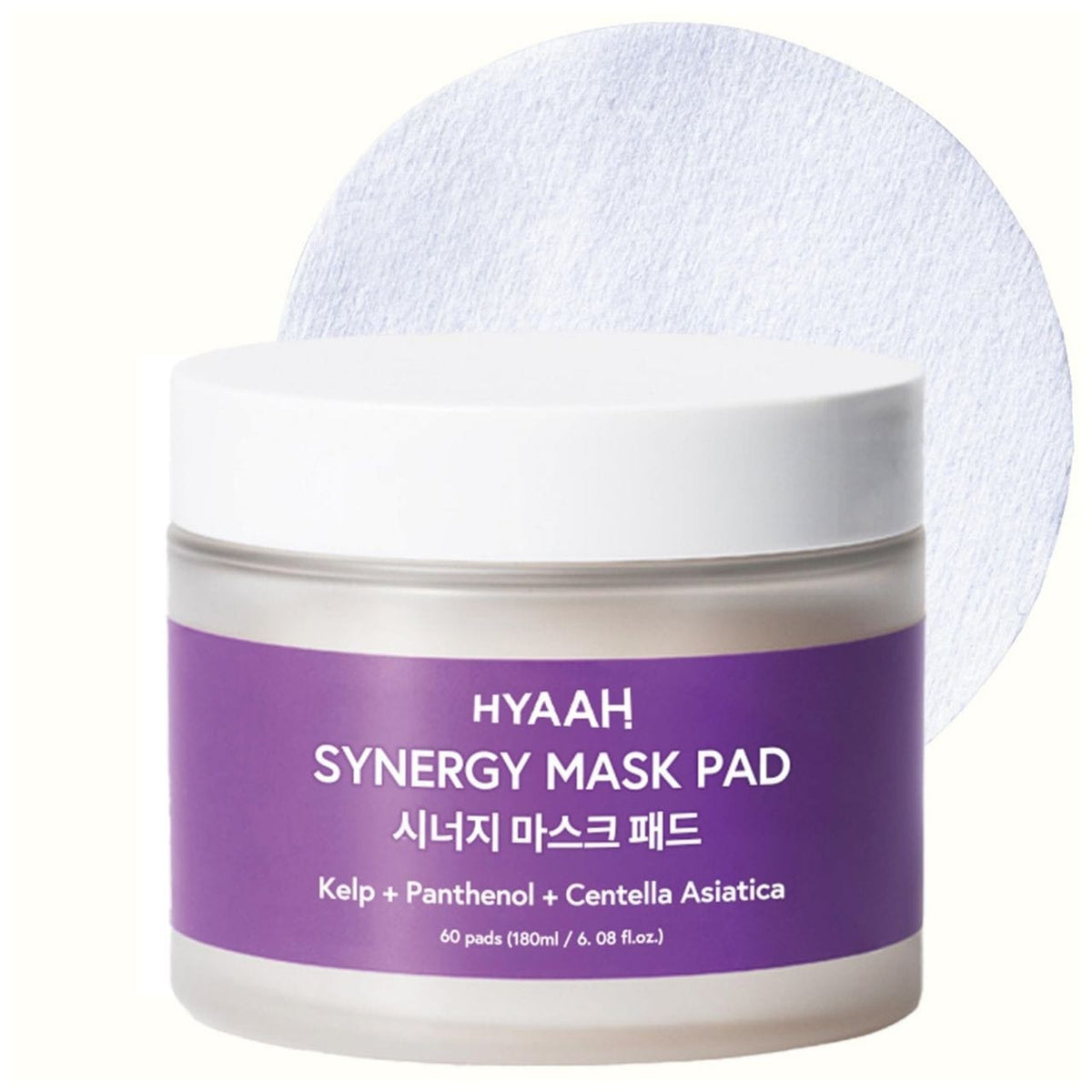HYAAH Synergy Mask Pad All Day Soothing Toner Pads - 60 Pads
