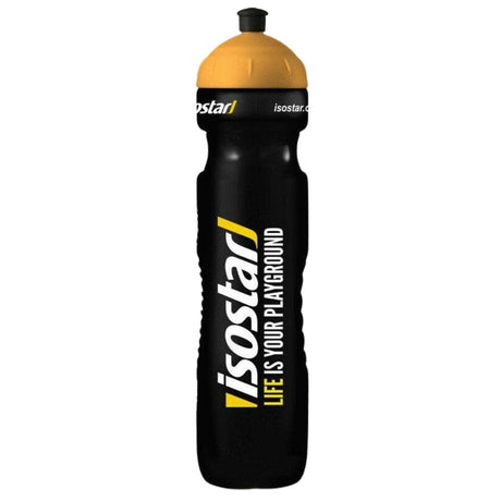 Isostar Push Pull Water Bottle, Black - 1000 ml