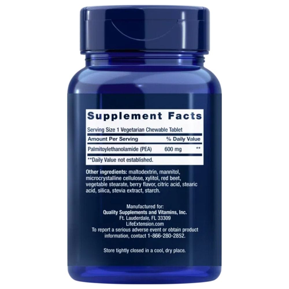 Life Extension Discomfort Relief (Berry Flavor) - 60 Chewable Tablets