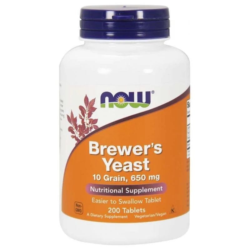Now Foods Brewer's Yeast - 200 Tablets