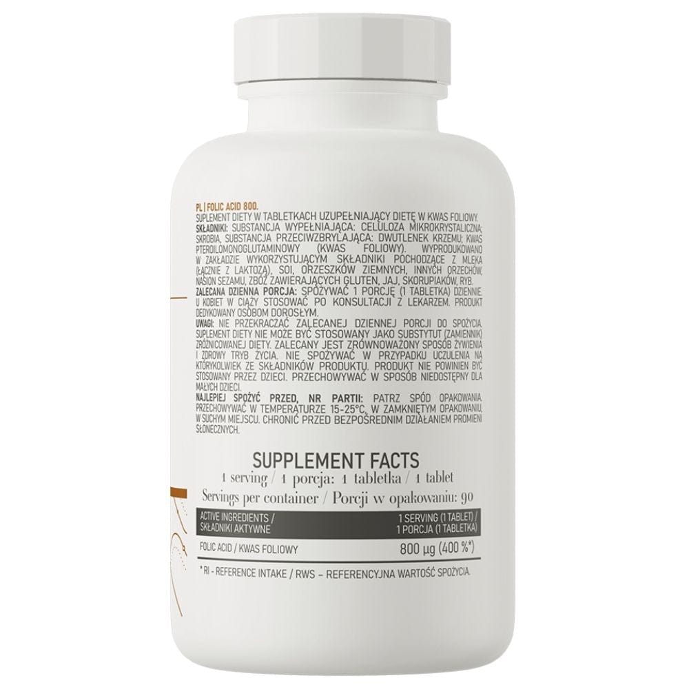 Ostrovit Folic Acid - 90 Tablets