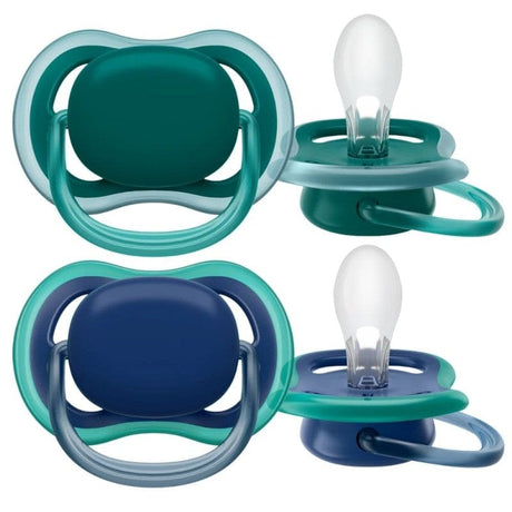 Philips Avent Ultra Air Pacifier, 6-18 Months, Boy - 2 Pieces