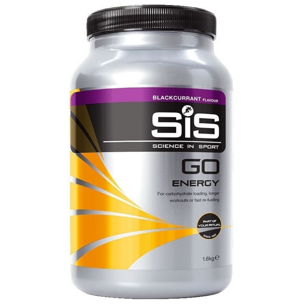 SiS GO Energy Powder Carbohydrate Drink, Blackcurrant - 1600 g