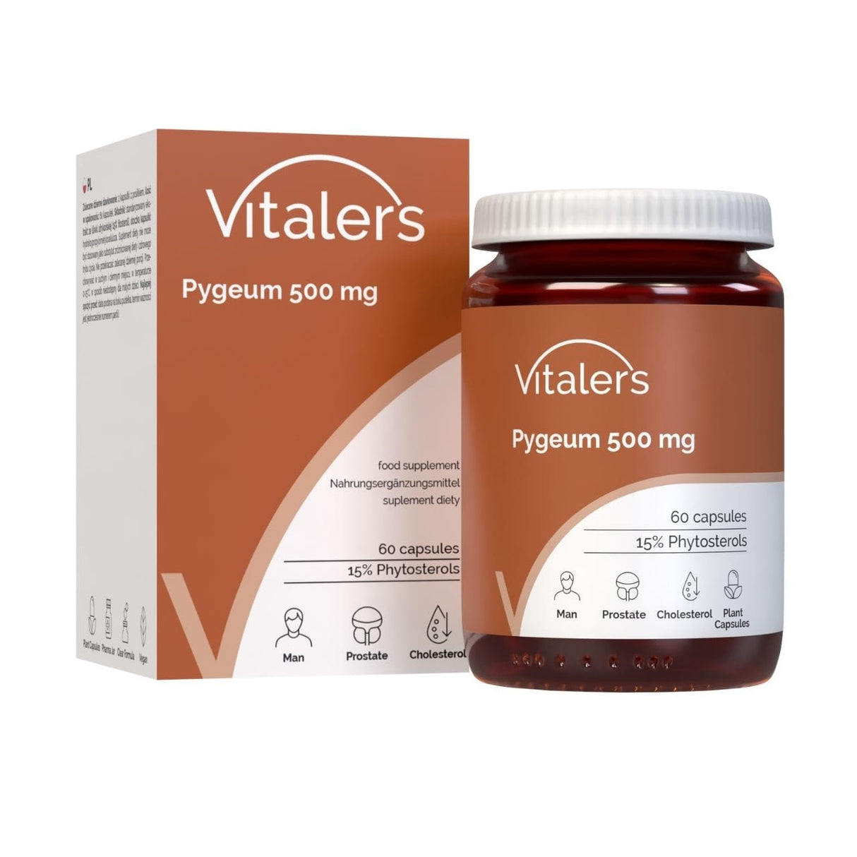 Vitaler's Pygeum 500 mg - 60 Capsules