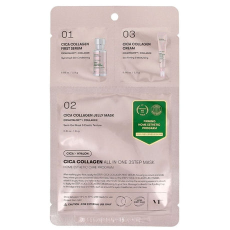 VT Cosmetics Cica Collagen All in One 3-Step Nourishing Care