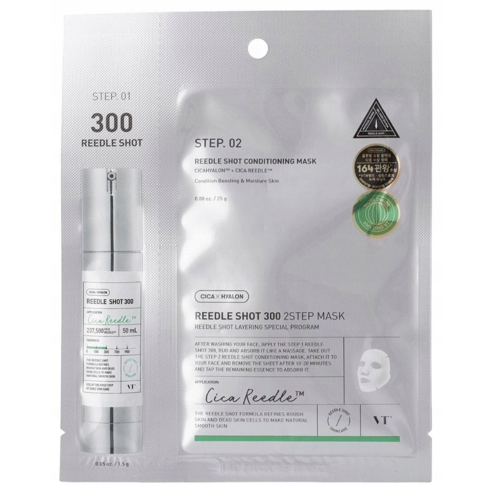 VT Cosmetics Reedle Shot 300 2-Step Firming Mask - 1.5 g + 25 g