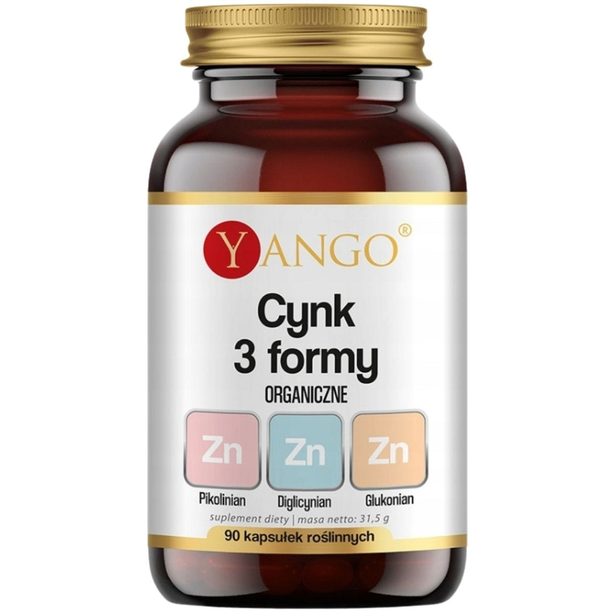 Yango Zinc 3 Forms – 90 Capsules