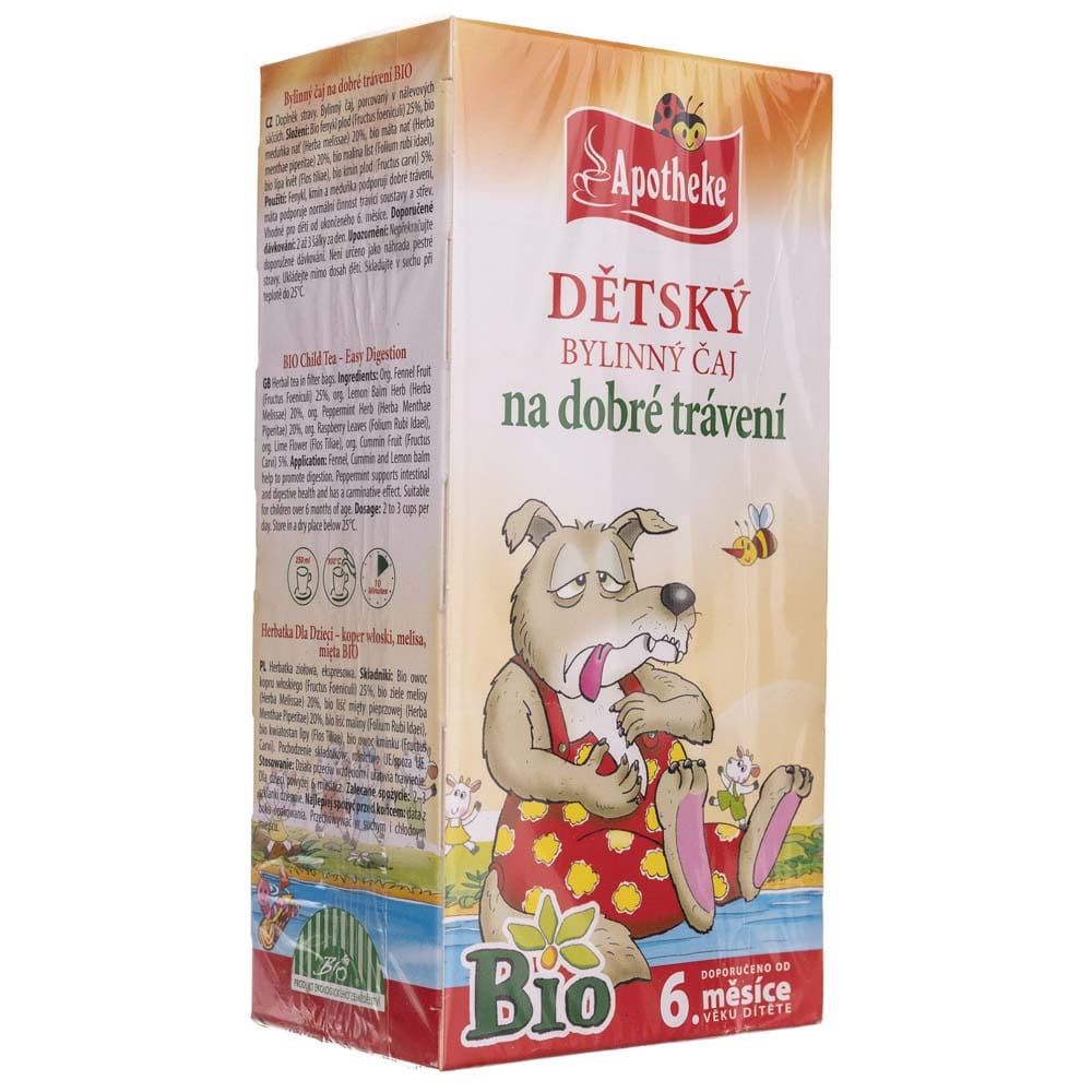 Apotheke Bio Tea for Children's Digestion - 20 Sachets