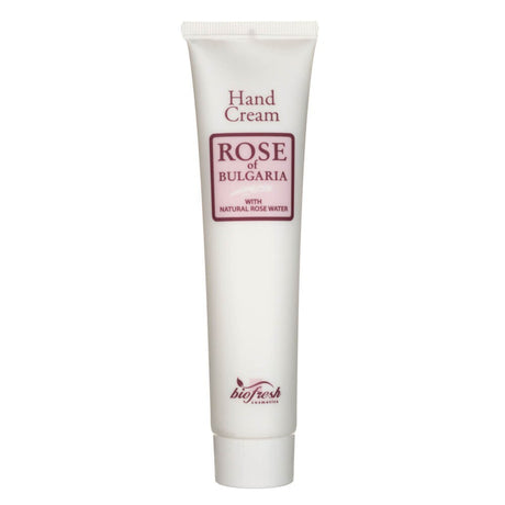 Rose of Bulgaria Creme de mãos com água de rosas natural - 75 ml