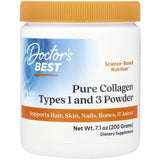Doctor's Best Colagénio Puro Tipos 1 e 3 Pó - 200 g
