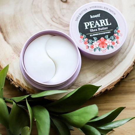 Petitfee Koelf Pearl & Shea Butter Hydrogel Eye Patch - 60 unidades