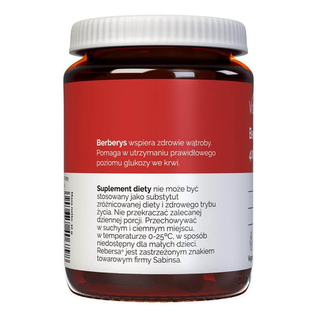 Vitaler's Berberina 400 mg - 60 Cápsulas