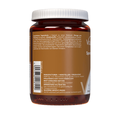 Vitaler's Spermidina 10 mg - 30 Cápsulas