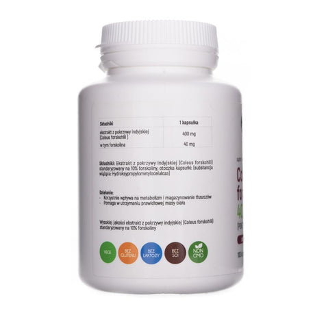 Aliness Coleus Forskohlii 400 mg - 100 Capsules