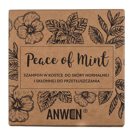 Anwen Peace of Mint Cube Shampoo (canned) - 75 g