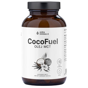 Aura Herbals Coco Fuel, MCT Oil 2000 mg - 100 Capsules