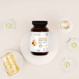 Aura Herbals Omega+ Vitamin D3 2000 IU + K2 - 60 Softgels
