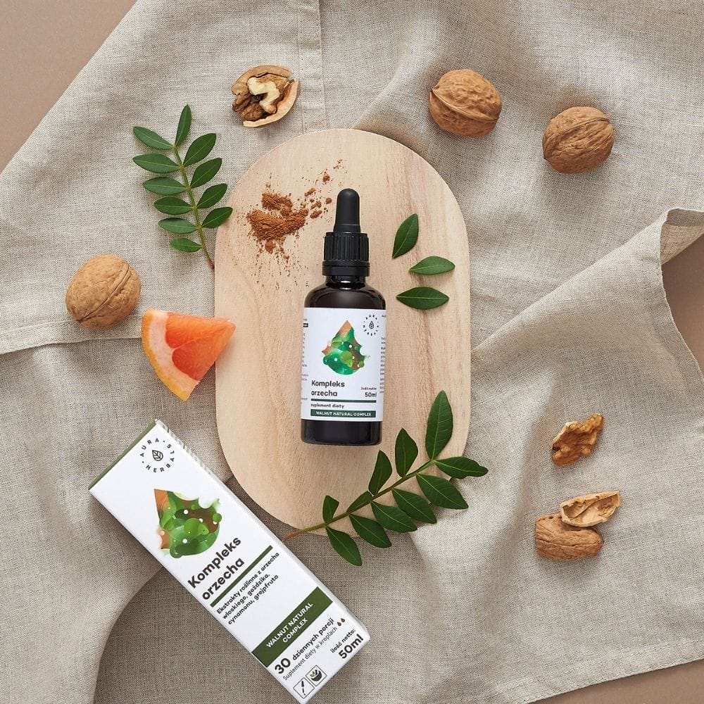 Aura Herbals Walnut Complex in Drops - 50 ml