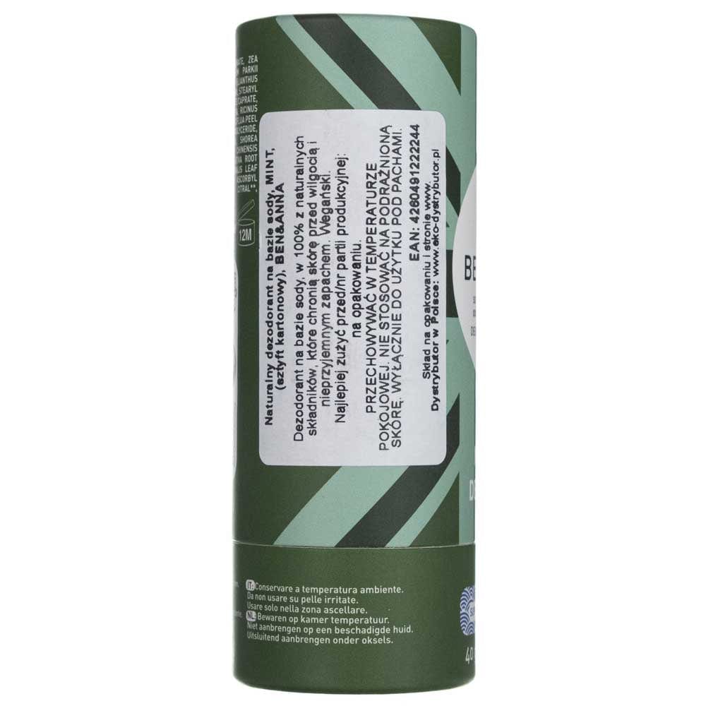 Ben&Anna Natural Deodorant Mint - 40 g