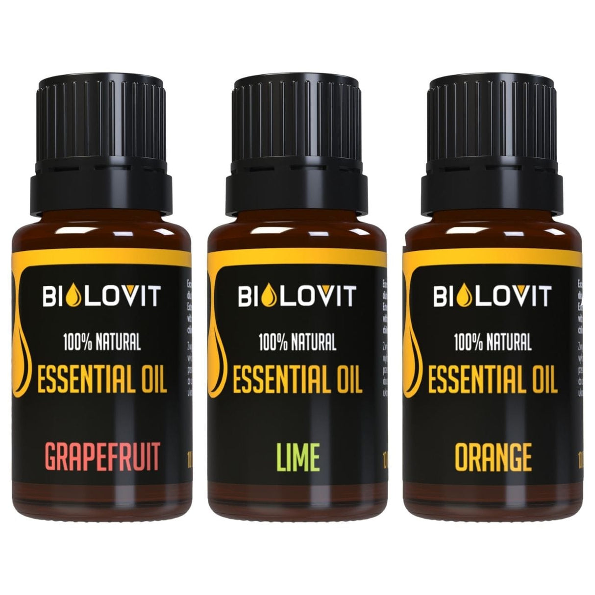 Bilovit Essential Oil Set, Citrus - 3 Pieces