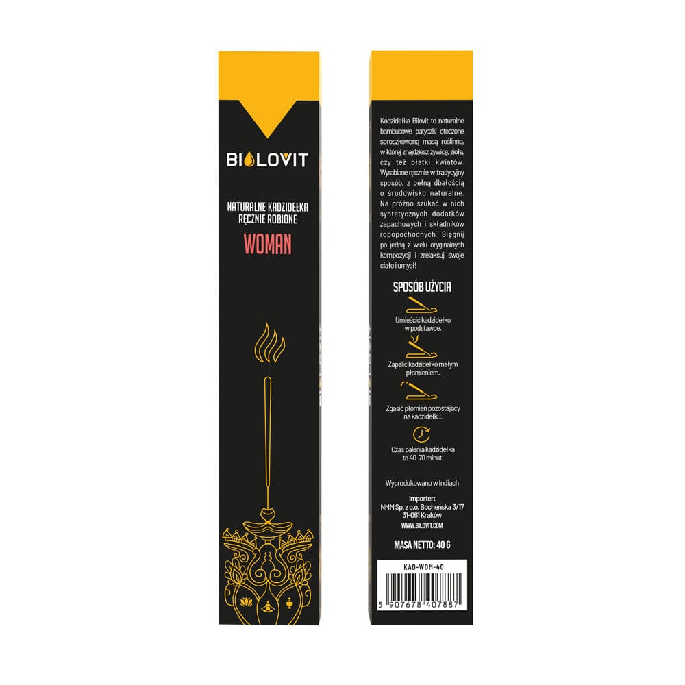 Bilovit Natural Aromatic Incense Woman - 40 g