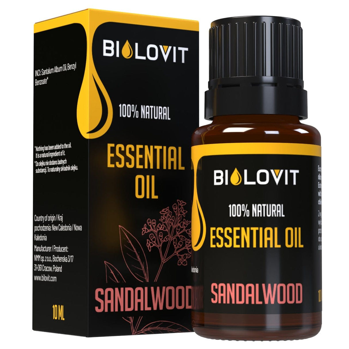 Bilovit Sandalwood Essential Oil - 10 ml