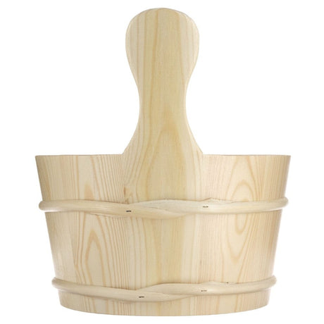 Bilovit Sauna Bucket, Pine - 4 litres