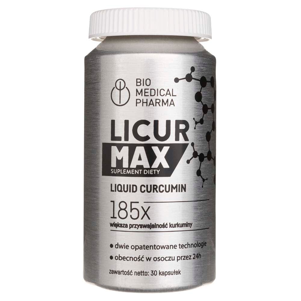 Bio Medical Pharma Licur Max - 30 Capsules