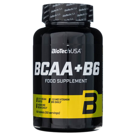 BioTech USA BCAA + B6 - 100 Tablets