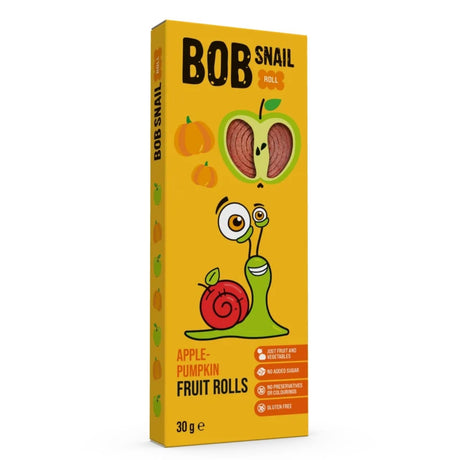 Bob Snail Fruit Rollsy, Apple-Pumpkin - 30 g