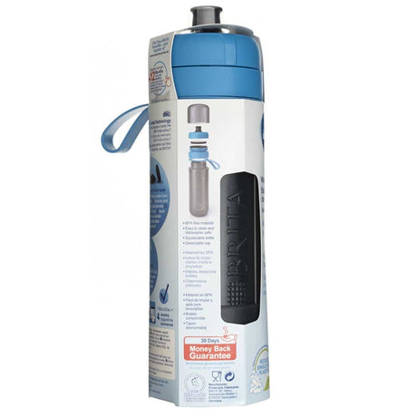 Brita Fill & Go Active Water Filtration Bottle Blue - 0.6 L