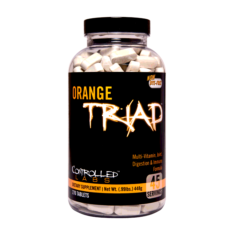 Controlled Labs Orange Triad - 270 Tablets