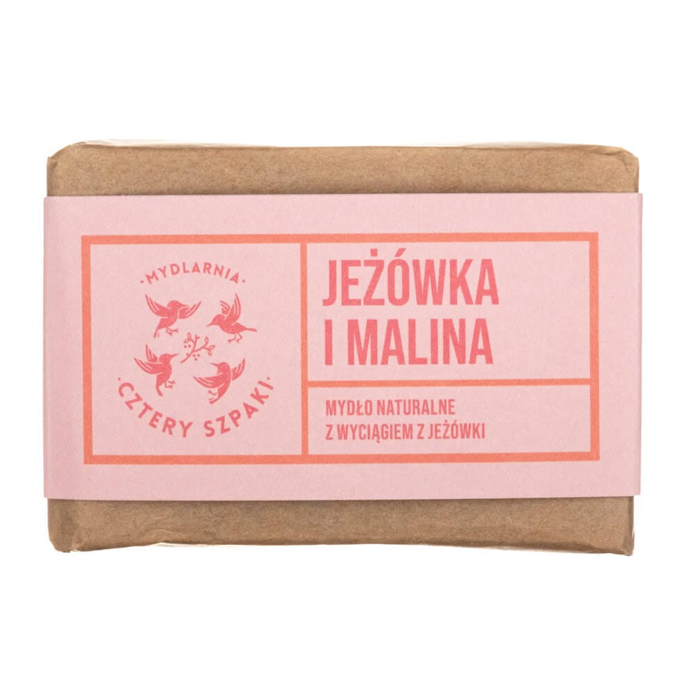 Cztery Szpaki Echinacea and Raspberry Soap -110 g