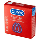 Durex Feel Thin Extra Lubricated Condoms - 3 pieces