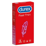 Durex Feel Ultra Thin Condoms - 6 Pieces