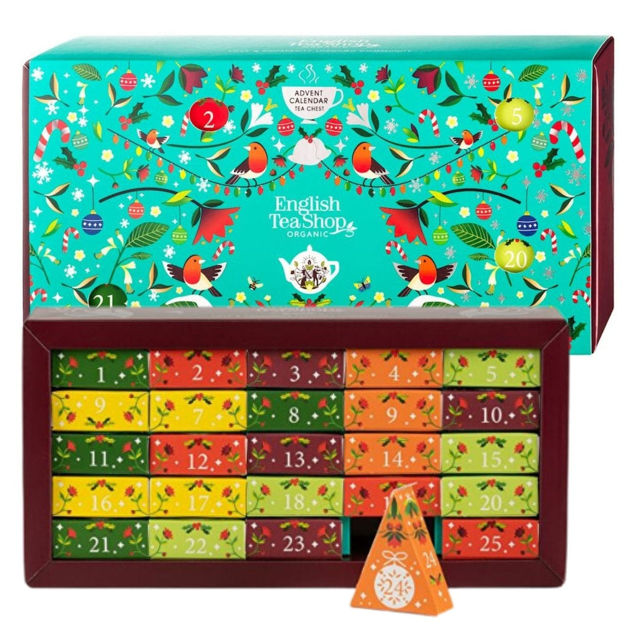 English Tea Shop Chest Advent Calendar 2025 – 25 Sachets