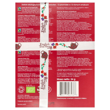 English Tea Shop Classic Tea Collection Red – 12 Sachets