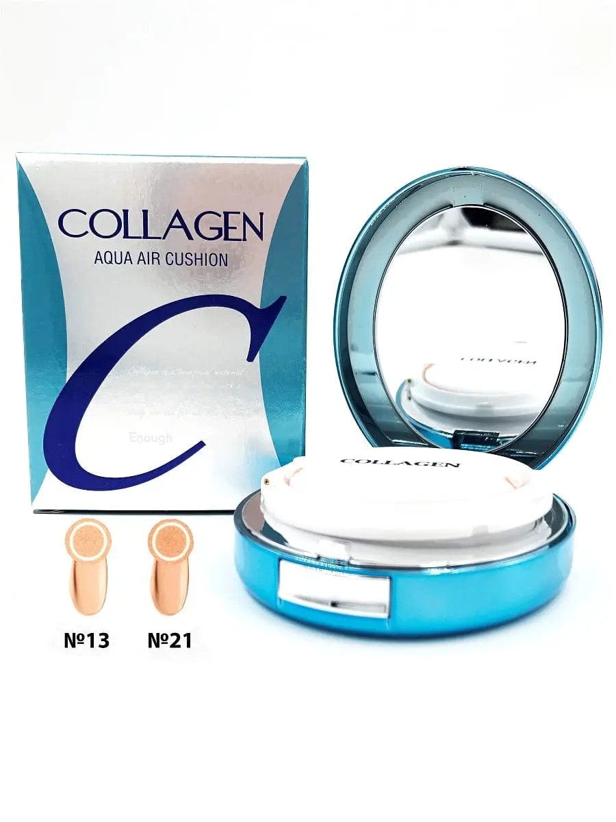 Enough Collagen Aqua Air Cushion Shade 21, Natural Glow – 15 g