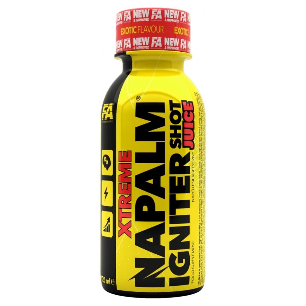 Fitness Authority Napalm Igniter Juice Shot, Exotic - 120 ml