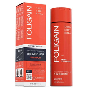 Foligain Triple Action Shampoo for Men - 236 ml