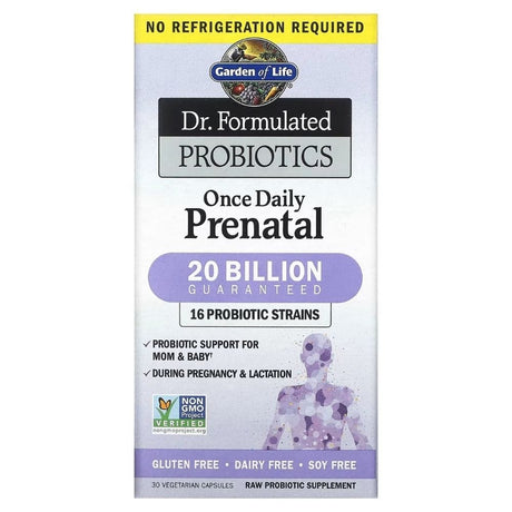 Garden of Life Dr. Formulated Probiotics Once Daily Prenatal - 30 Capsules