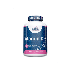 Haya Labs Vitamin D3 5000 IU - 250 Softgels