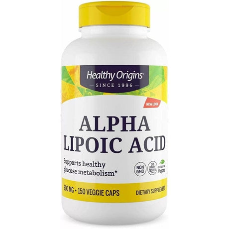 Healthy Origins Alpha Lipoic Acid 600 mg - 150 Capsules